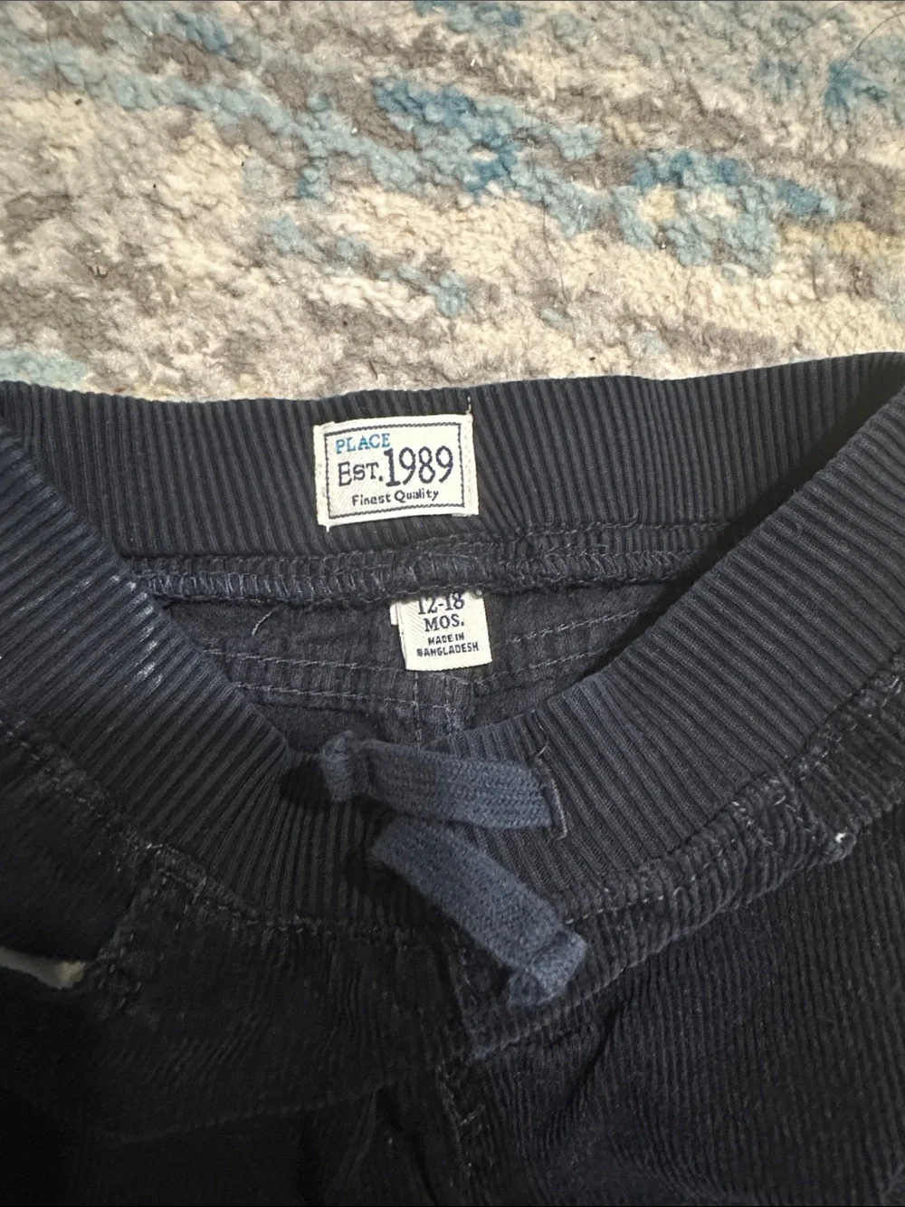 The Children's Place Navy Corduroy Pull-On Pants